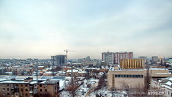 Зимняя Одесса с высоты птичьего полета: высотные стройки закрыли вид на море и на центр города (ФОТО)