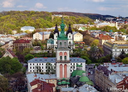 Фотопрогулки по городам Украины: Львов, вид сверху
