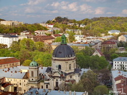 Фотопрогулки по городам Украины: Львов, вид сверху
