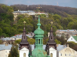 Фотопрогулки по городам Украины: Львов, вид сверху