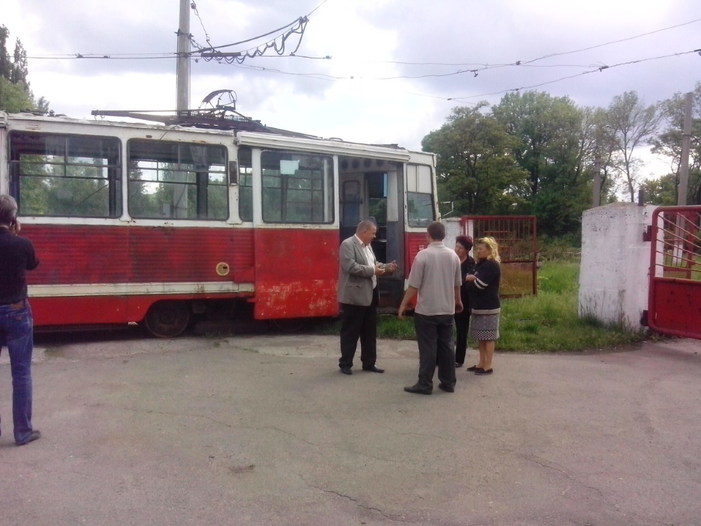 В прифронтовой Авдеевке испытывают трамвай на дизель-генераторе ( ВИДЕО)