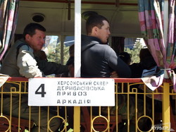 Из Аркадии по новому маршруту в центр Одессы отправился ретро-трамвай (ФОТО)