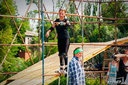 Экстрим-театр в Одессе: актеры на ходулях и репетиция на 10-метровой высоте (ФОТО)