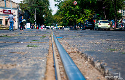 Реконструкция Тираспольской площади в Одессе: день первый (ФОТО)