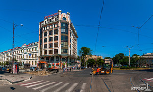 Реконструкция Тираспольской площади в Одессе: день первый (ФОТО)