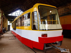 новый одесский трамвай