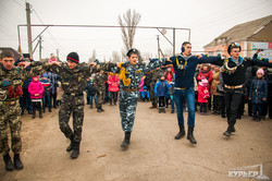 В Одесской области в день Рождества отметили языческий обряд "Мошул" (ФОТО)