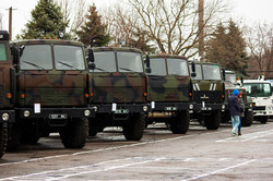Национальная гвардия в Одессе показала свое вооружение