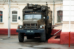 Национальная гвардия в Одессе показала свое вооружение