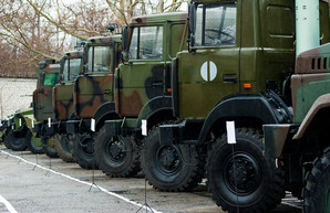 Национальная гвардия в Одессе показала свое вооружение