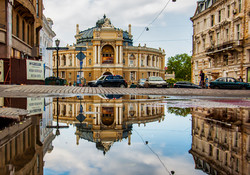 Весенняя Одесса вскоре после дождя (ФОТО)