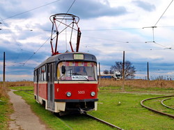 Как выглядит конечная одесского "камышового" трамвая у лимана (ФОТО)