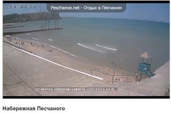 Пляжи Крыма в пик туристического "не сезона"