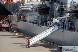 В Одессу зашел итальянский "Терминатор" - ракетный эсминец "Дюранд де ла Пенн" (ФОТО)
