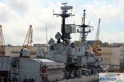В Одессу зашел итальянский "Терминатор" - ракетный эсминец "Дюранд де ла Пенн" (ФОТО)