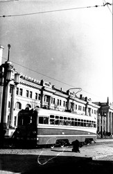 Фото дня: как одесские трамваи собирались в пробки у вокзала