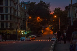 Осеннее небо над вечерней Одессой (ФОТО)