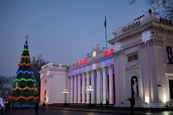 Предновогодняя феерия в Одессе: полет над вечерним городом (ФОТО, ВИДЕО)