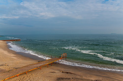 Красивое январское море в Одессе (ФОТО)