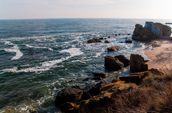 Красивое январское море в Одессе (ФОТО)