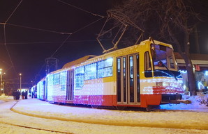 По Одессе проедет рождественский парад трамваев: во сколько и где