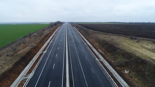 В Одесской области закончили ремонт участка трассы на Киев (ФОТО)