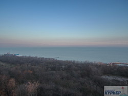 Январская солнечная Одесса: полет над Ланжероном (ФОТО)