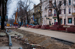 Реконструкция Преображенской в Одессе: снова нашли старинную брусчатку (ФОТО)