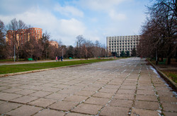 Первый снег этой зимы в Одессе пошел в середине января (ФОТО)