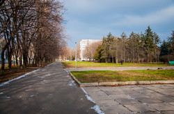 Первый снег этой зимы в Одессе пошел в середине января (ФОТО)