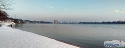 Зима в Одесской области: полет над заснеженными берегами самой большой реки Европы (ФОТО, ВИДЕО)