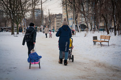 Как одесситы наслаждаются снегом и зимой (ФОТО)