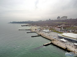 Январское море у берегов Одессы (ФОТО, ВИДЕО)