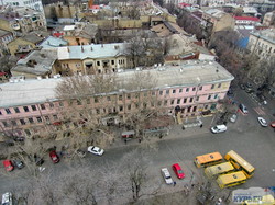 Центр Одессы под суровым январским небом (ФОТО)