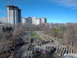 По Одессе прошел масштабный парад ветеранов АТО (ФОТО, ВИДЕО)