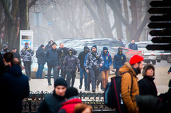 Как перед одесским горсоветом митинговали (ФОТО)