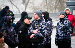 Как перед одесским горсоветом митинговали (ФОТО)