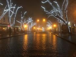 Одессу укутал густой туман (ФОТО)