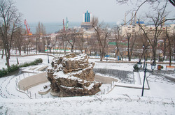 Центр Одессы в снегу (ФОТО)