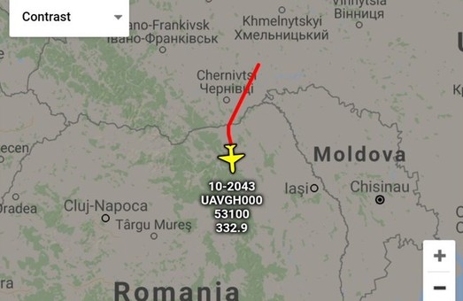 Вчера RQ-4 Global Hawk провел секретную миссию в небе над Украиной