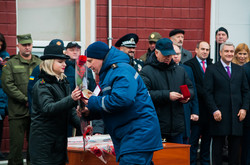 Одесские пожарные получили новые автомобили (ФОТО)