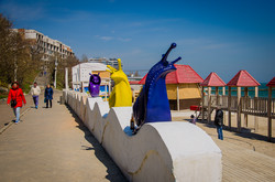 Гигантские улитки поселились на пляже на Большом Фонтане (ФОТО)