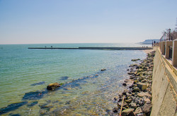 Одесские пляжи на Фонтане "съело" море (ФОТО)