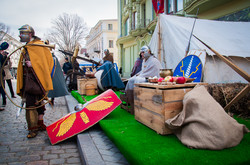 Главную улицу Одессы оккупировали римские легионеры (ФОТО)