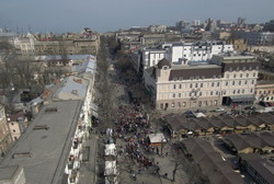 По центру Одессы прошла Пасхальная реконструкция (ФОТО, ВИДЕО)