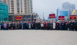 Как в Одессе на площади 10-го Апреля день освобождения города отметили (ФОТО)