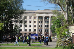 В Одессе полиция оцепила Куликово поле (ФОТО)