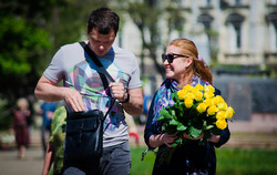 Как одесские "ватники" митинговали на Куликовом поле (ФОТОРЕПОРТАЖ)