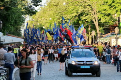 Патриоты прошли по Одессе огненным "маршем украинского порядка" (ФОТО, ВИДЕО)