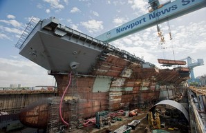 США форсируют строительство суперавианосца "Джон Кеннеди"